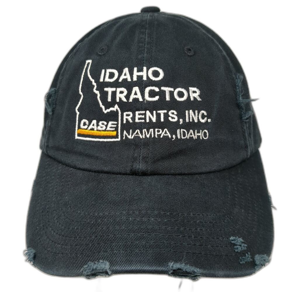 Idaho Tractor Rents, Inc. Nampa Idaho Baseball Cap Black OS District Threads